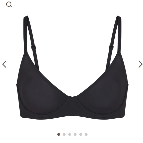 Skims Fits Everybody Unlined Demi Bra 44DD ONYX - Picture 4 of 4